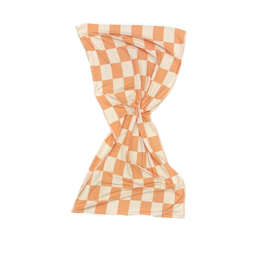 by ende. Checkered Beach Towel - Coral - Collector Store