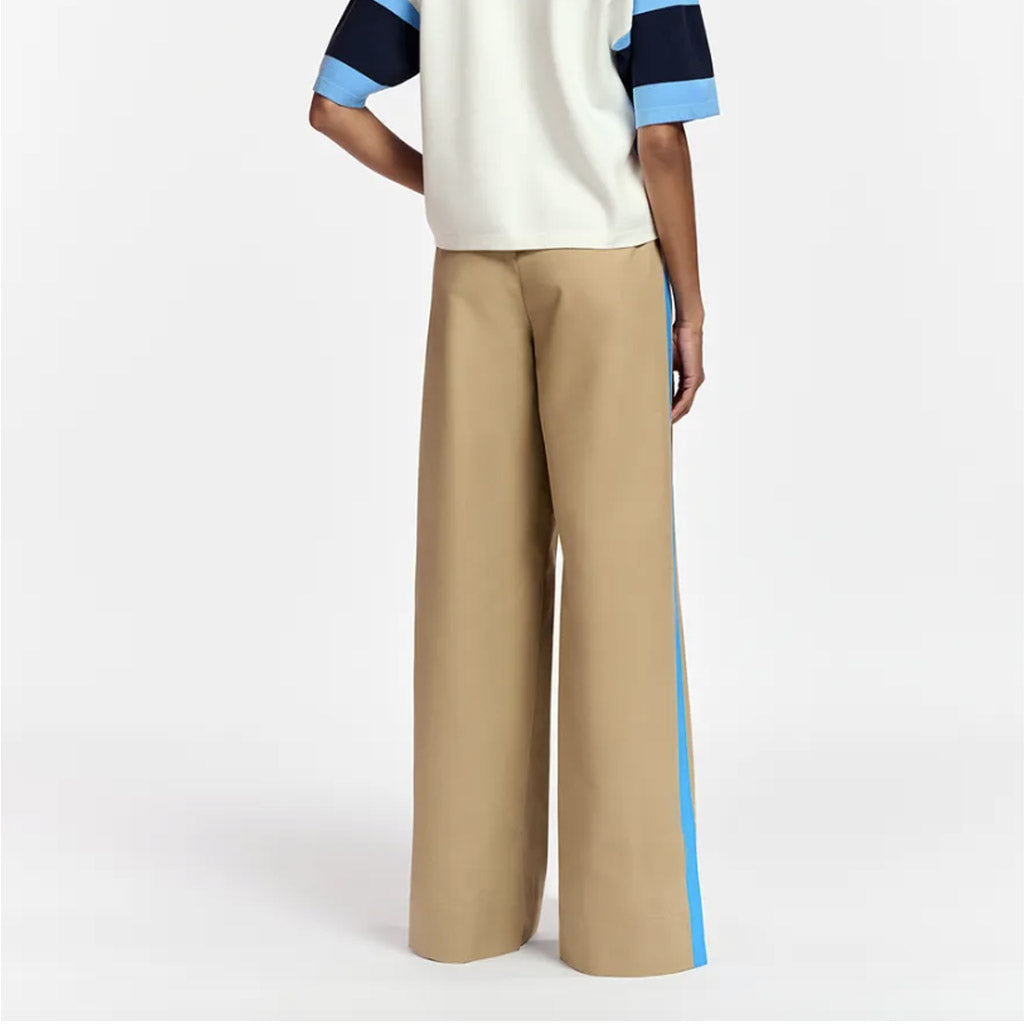 Essentiel Antwerp - Fleeetwood Wide Pants Blue Stripe - Collector Store