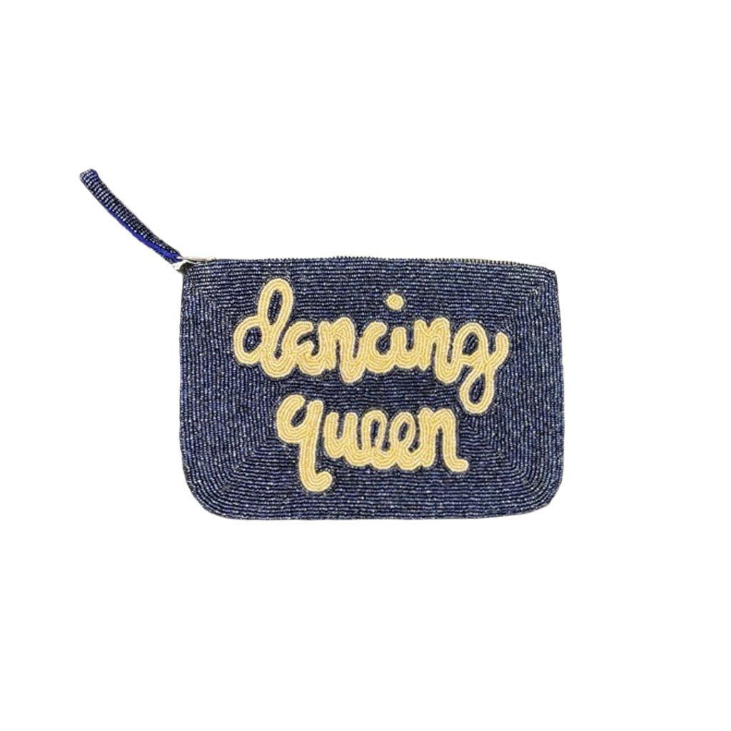 Jacksons - DANCING QUEEN beaded purse - Midnight / Gold - Collector Store