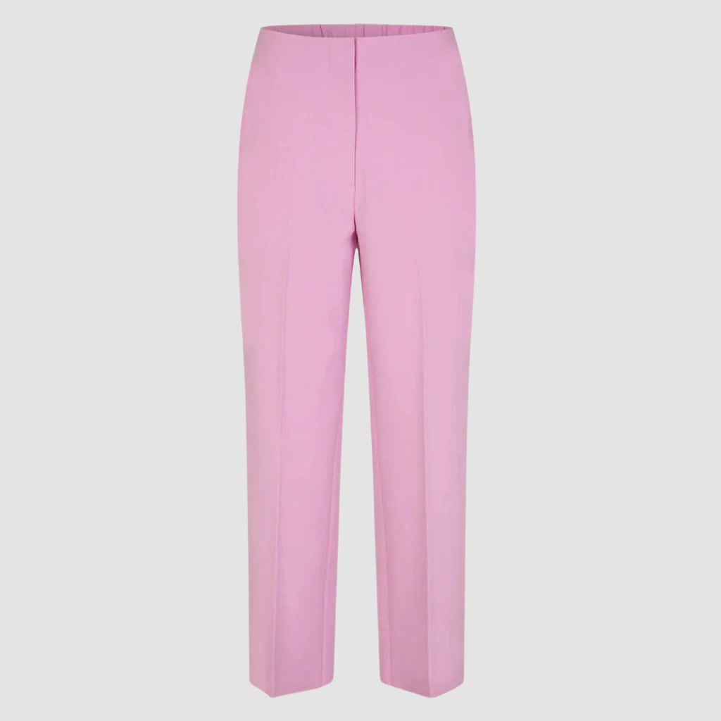 Second Female Evie Classic Trousers - Begonia Pink - Collector Store