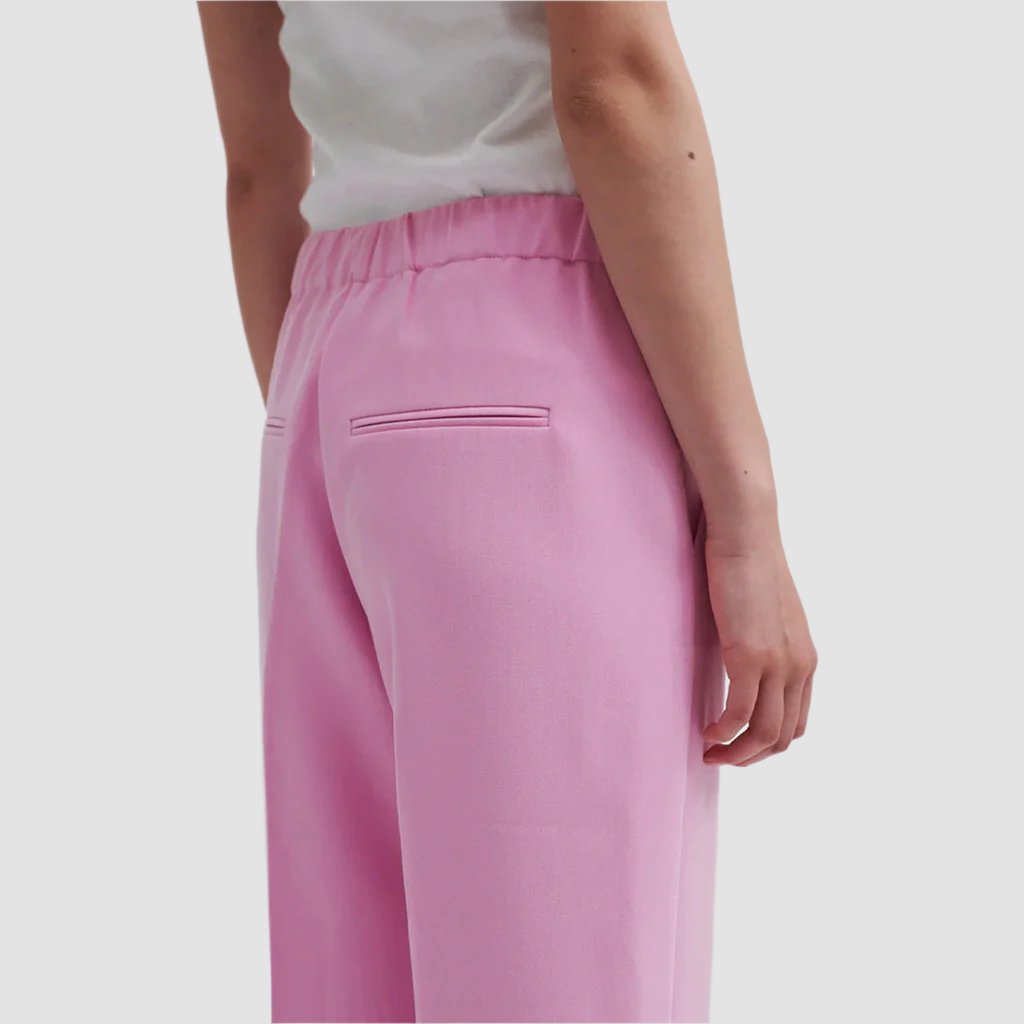 Second Female Evie Classic Trousers - Begonia Pink - Collector Store