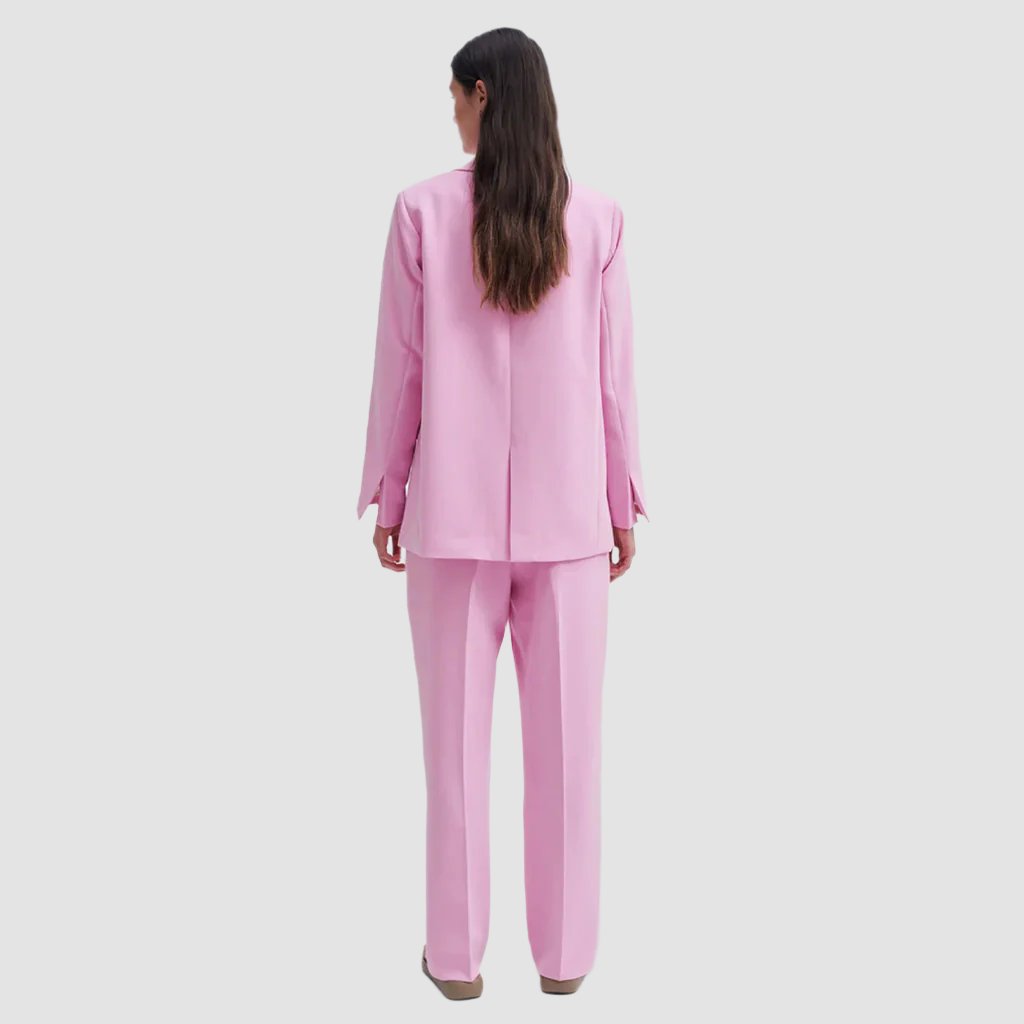 Second Female Evie Classic Trousers - Begonia Pink - Collector Store