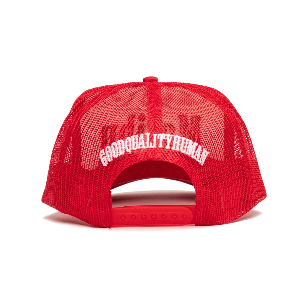 MALIBU RACING TRUCKER - WHITE / RED - Collector Store