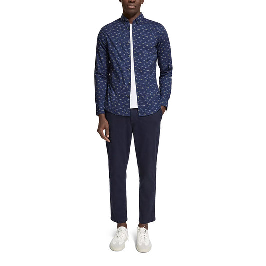 Scotch & Soda : Slim-fit shirt Sailprint - Collector Store