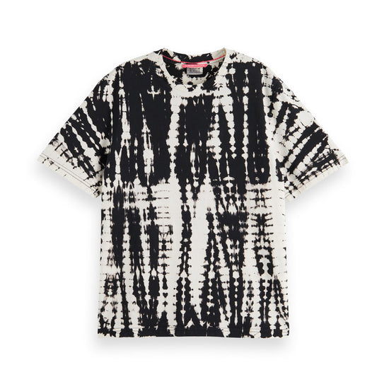 Scotch & Soda : Tie Dye relaxed fit t-shirt Rope - Collector Store