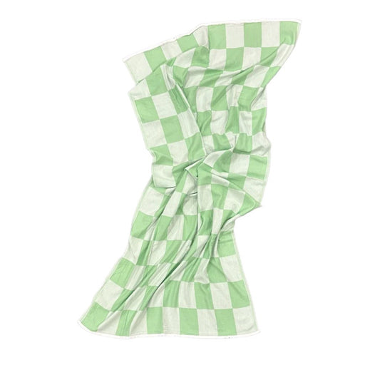 by ende. Checkered Beach Towel - Green - Collector Store