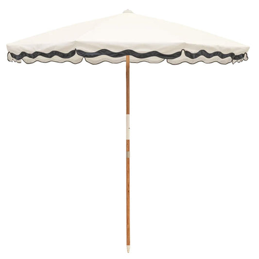 AMALFI UMBRELLA - RIVIE WHITE - 183cm x 230cm - Collector Store