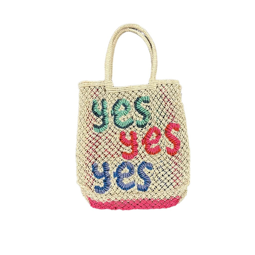 The Jacksons - Lottie Bag - YES YES YES  -  Natural - Multi - Collector Store