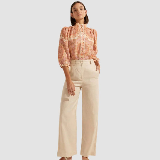 Zoe Kratzmann Herald Pant - Pebble - Collector Store