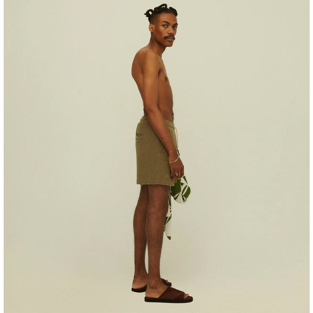 OAS Khaki Terry Shorts - Collector Store