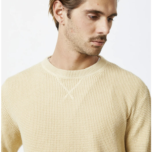 MR SIMPLE : SORRENTO HEMP KNIT - NATURAL - Collector Store